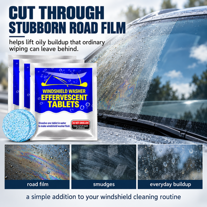 Ultra-Concentrated Car Glass Cleaner Tablets