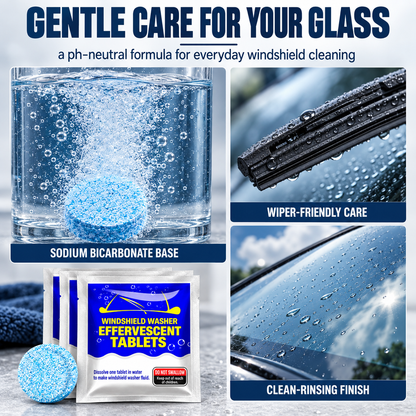 Ultra-Concentrated Car Glass Cleaner Tablets