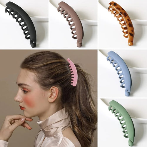 💇 Non-slip banana clip for hair