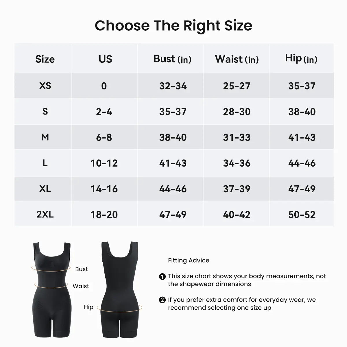 Easyslide Tummy Control Faja Bodysuit