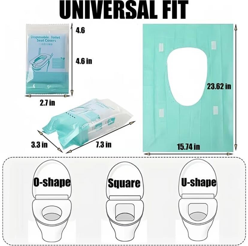 Hot Sale🚽 Disposable Toilet Seat Covers – Portable Hygiene Protection Wherever You Go