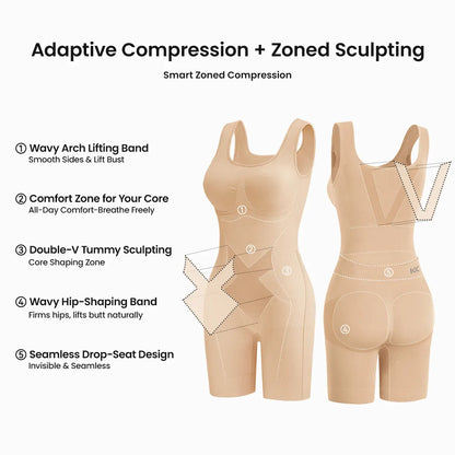 Easyslide Tummy Control Faja Bodysuit