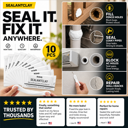 ⚡🔥Insect Block Seal Putty | Non-Toxic AC Hole Wall Repair Filler✨