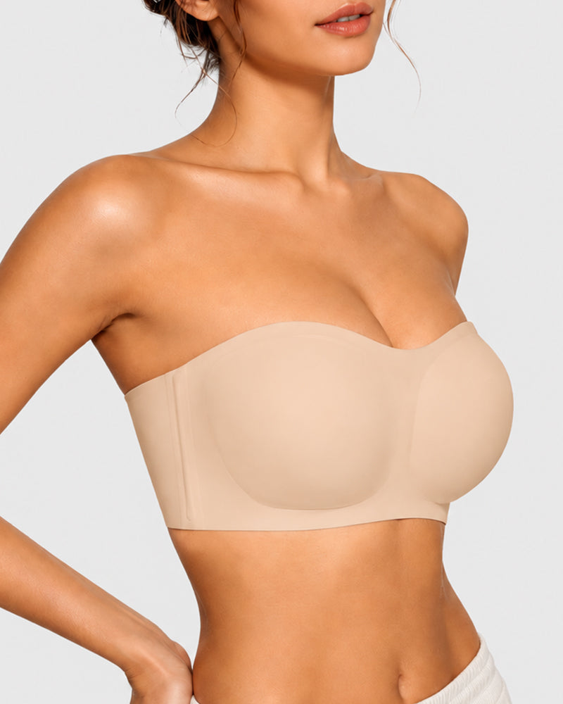 Strapless Wireless Padded Bandeau Bra