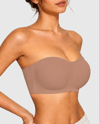 Strapless Wireless Padded Bandeau Bra