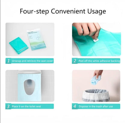 Hot Sale🚽 Disposable Toilet Seat Covers – Portable Hygiene Protection Wherever You Go