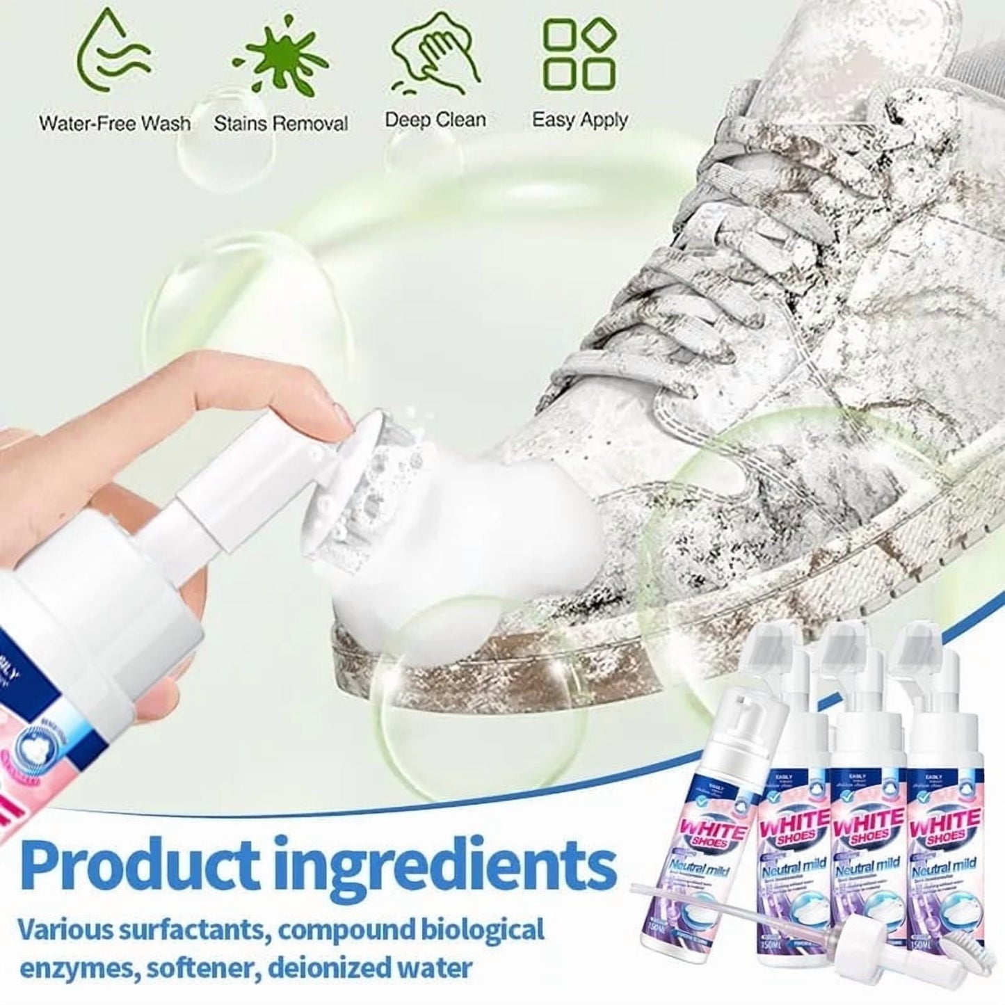 Foam No-Rinse Cleaner