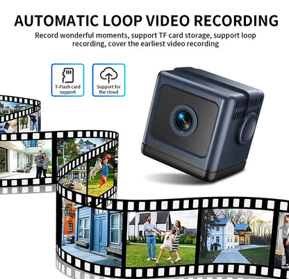 📶 Smart WiFi Security Camera – 1080P HD, 🌙 Night Vision & 🚨 Motion Detection