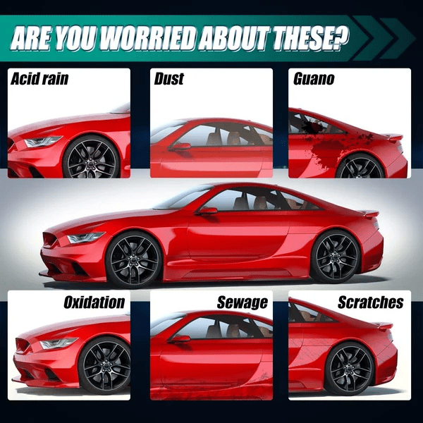 ✨Over 24,000 Sold! 🚗 3‑in‑1 ceramic coating spray,clean, polish, and protect in one step.🛡️