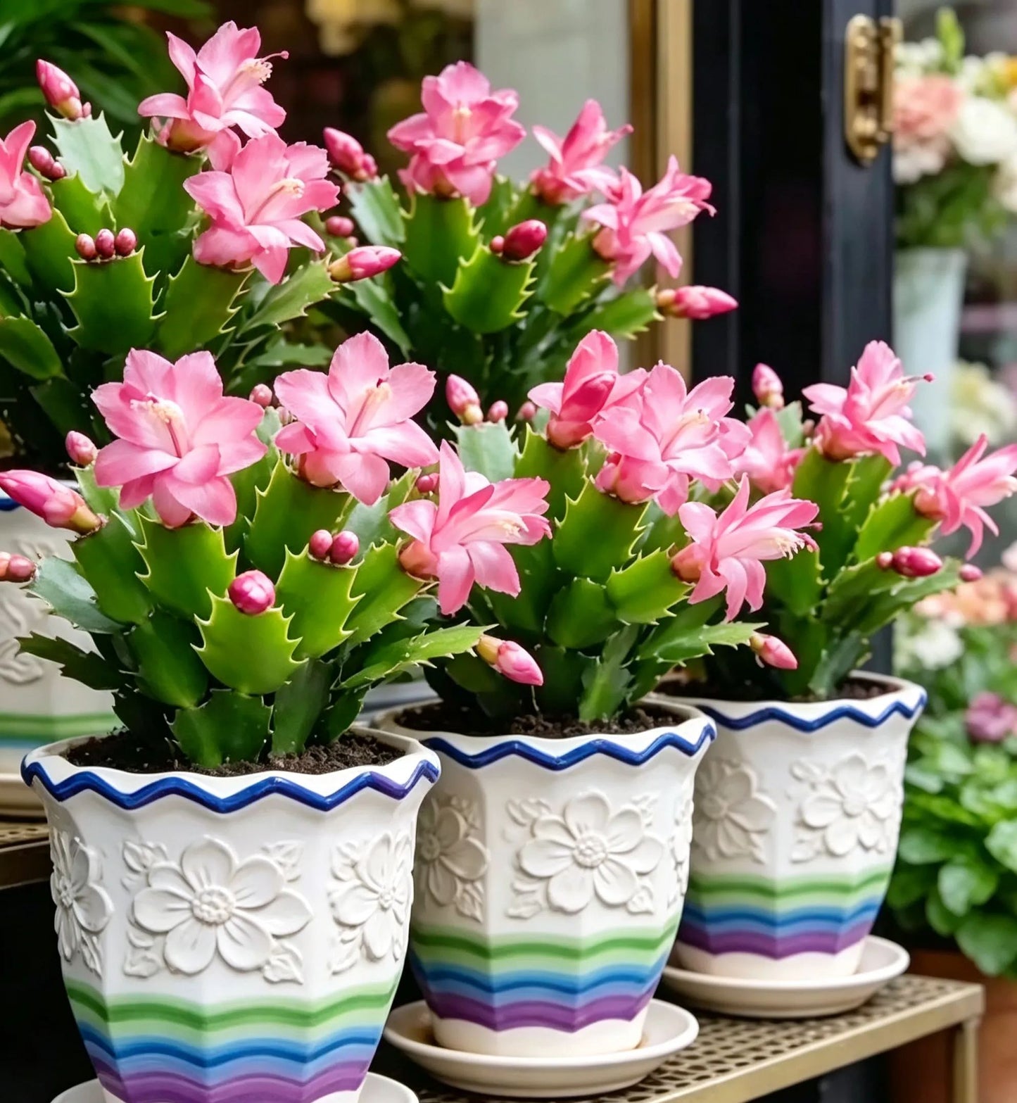 🦀Mix Colors Schlumbergera Seeds – Easy-Care Blooms in Every Shade, Even in Winter ❄️🌈