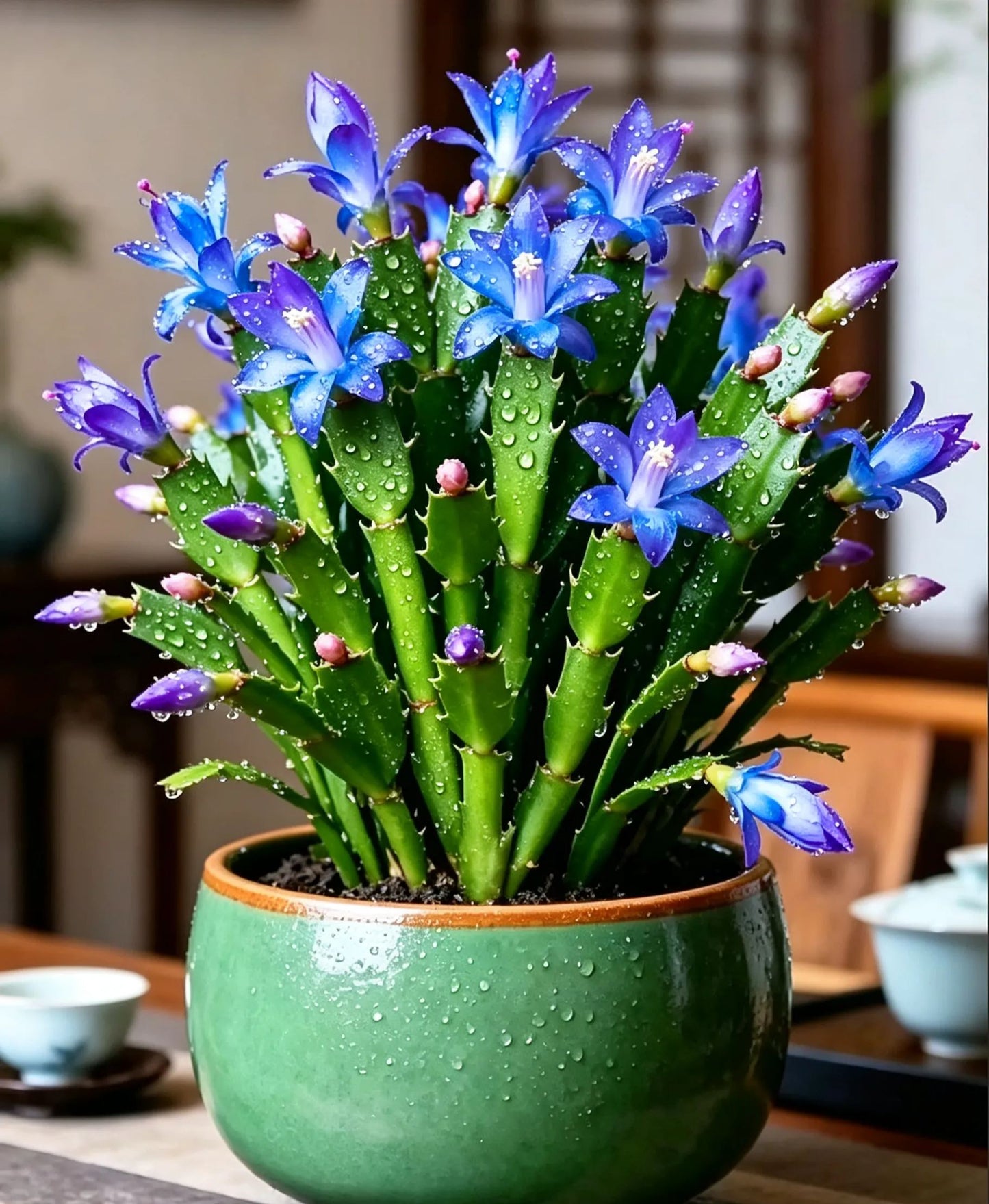 🦀Mix Colors Schlumbergera Seeds – Easy-Care Blooms in Every Shade, Even in Winter ❄️🌈