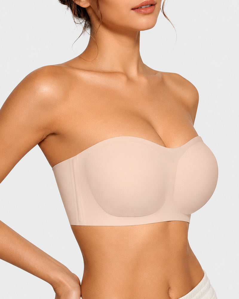 Strapless Wireless Padded Bandeau Bra