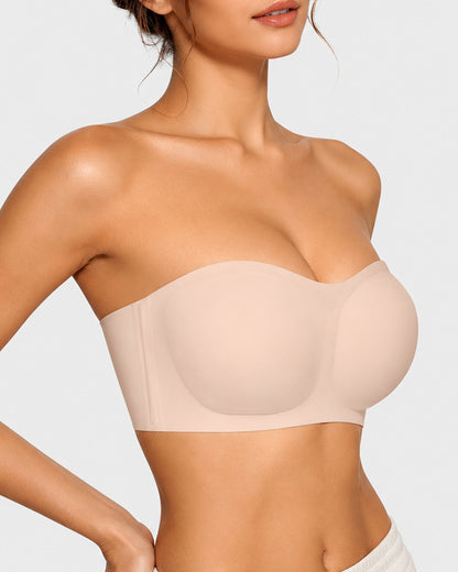 Strapless Wireless Padded Bandeau Bra