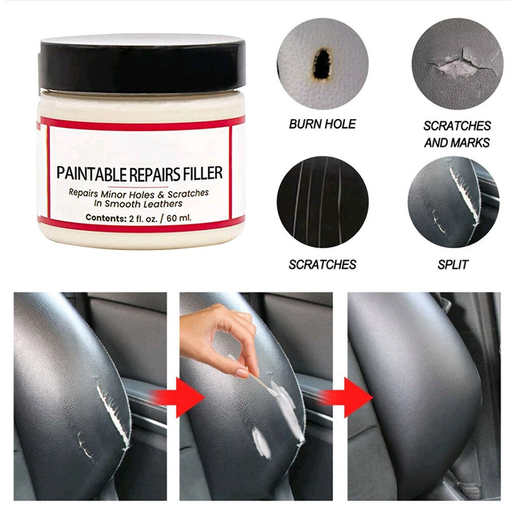 Leather Filling Paste Car Seat Scratch Repair