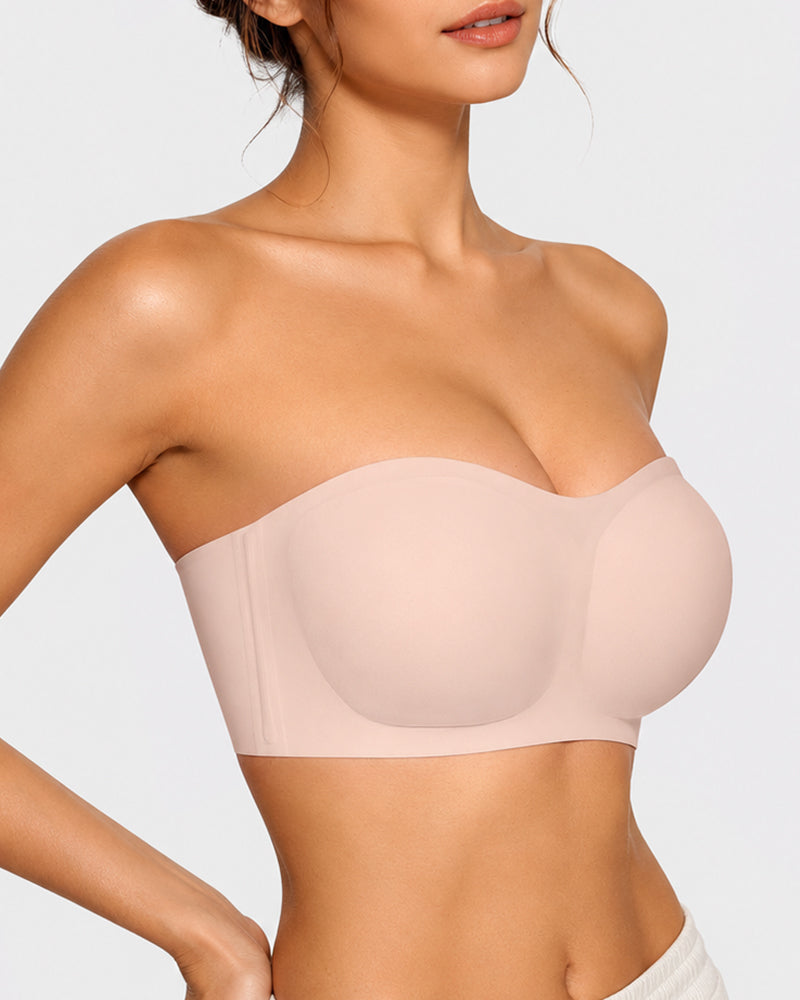 Strapless Wireless Padded Bandeau Bra