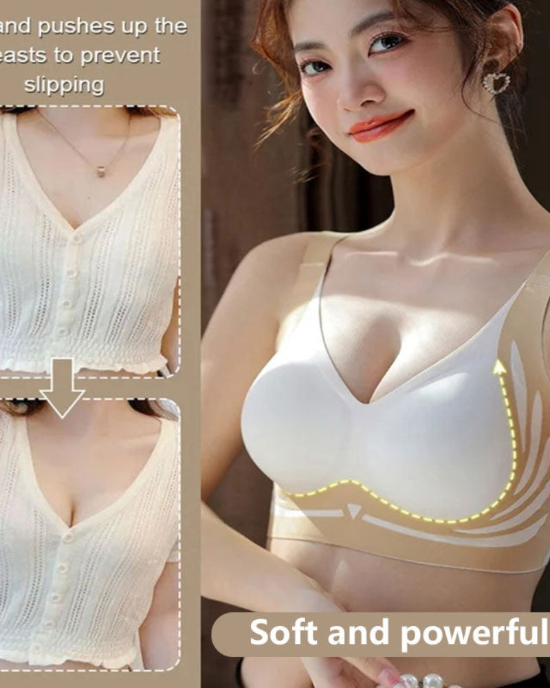 4 Pcs Lifting Anti-Sagging Wire-Free Push-up Bra