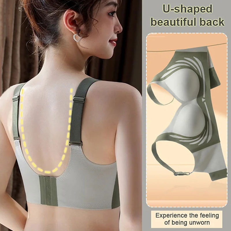 4 Pcs Lifting Anti-Sagging Wire-Free Push-up Bra