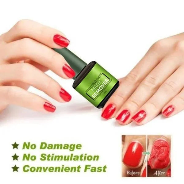 💅✨ Upgraded Magic Nail Polish Remover – Fast‑Acting, Gentle, Travel‑Ready 🌿