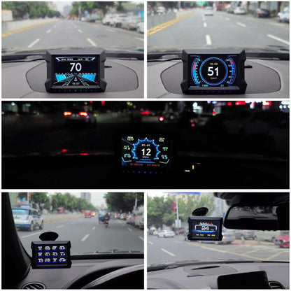 ⏰Smart Car Real-Time Monitoring Dashboard Display