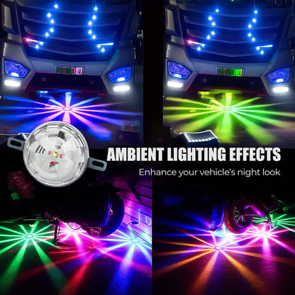 Universal Waterproof LED Chassis Lights – Underbody Lighting Kit for Cars & Trucks