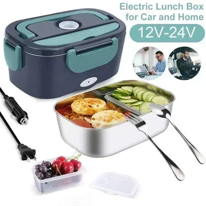 🎉 2026 SALE ! 🍱 2-in-1 Portable Electric Heating Lunch Box🔌