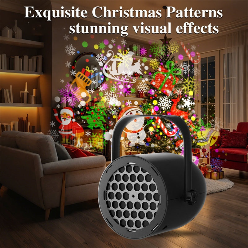 🔥Best Christmas Gift🎅16-Pattern USB Christmas Projector Light✨