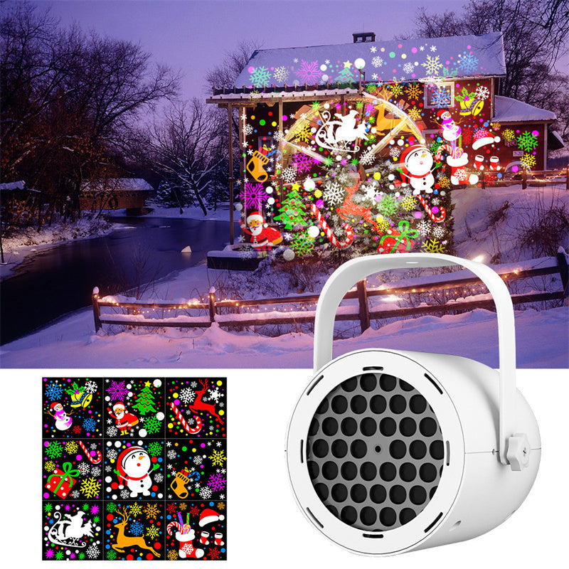 🔥Best Christmas Gift🎅16-Pattern USB Christmas Projector Light✨