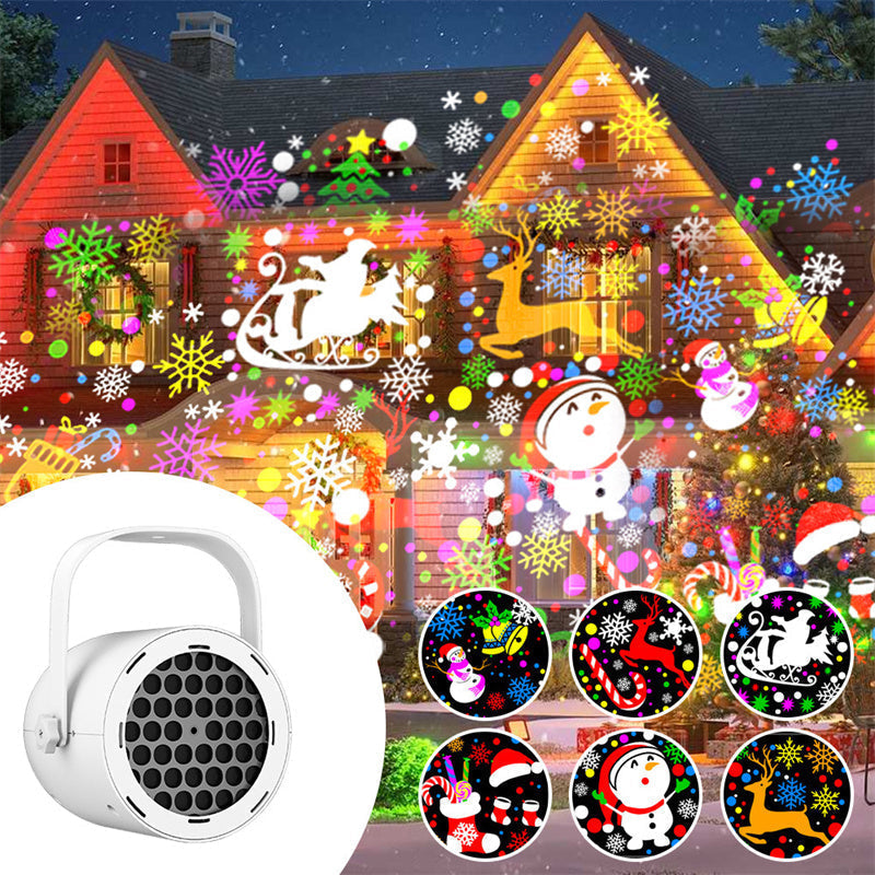 🔥Best Christmas Gift🎅16-Pattern USB Christmas Projector Light✨