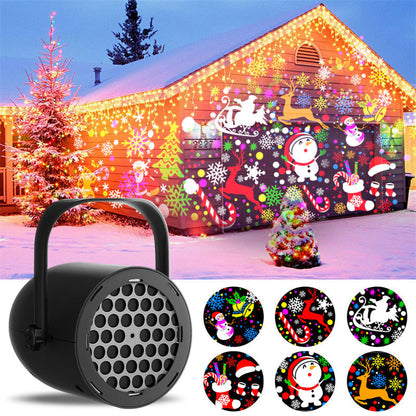 🔥Best Christmas Gift🎅16-Pattern USB Christmas Projector Light✨