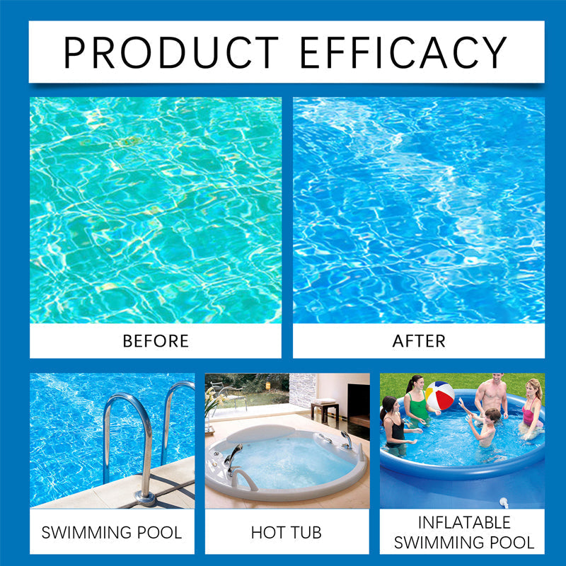 💧Effective Pool Water Purifier, Keeps Swimming Pool Water Clean & Clear