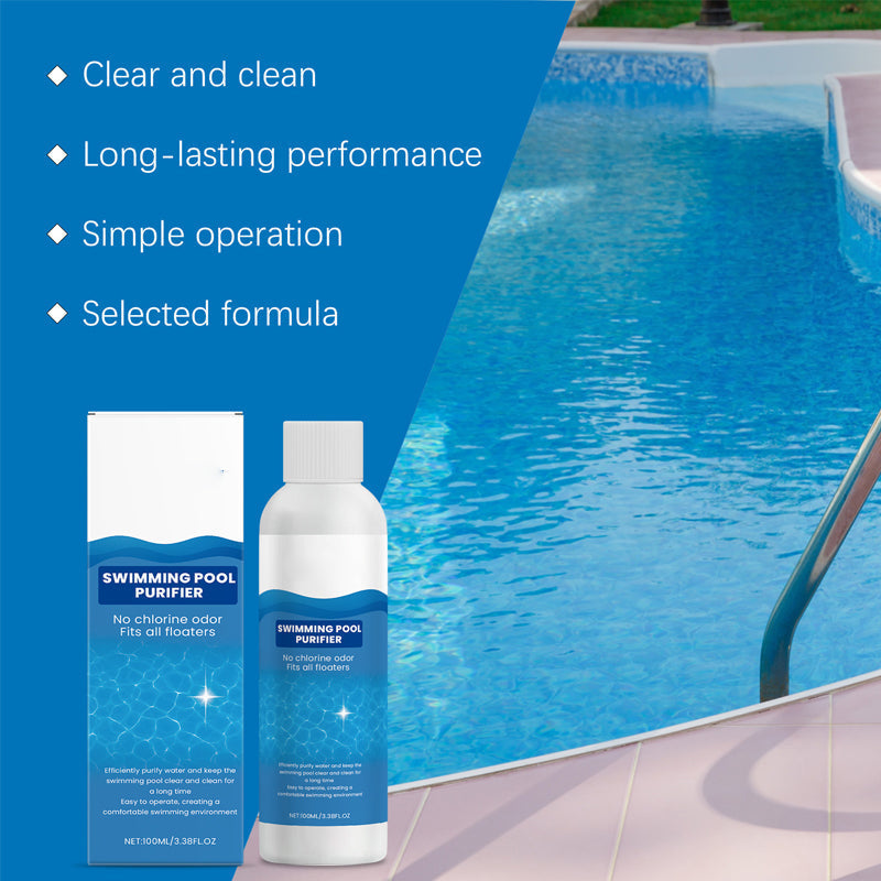 💧Effective Pool Water Purifier, Keeps Swimming Pool Water Clean & Clear