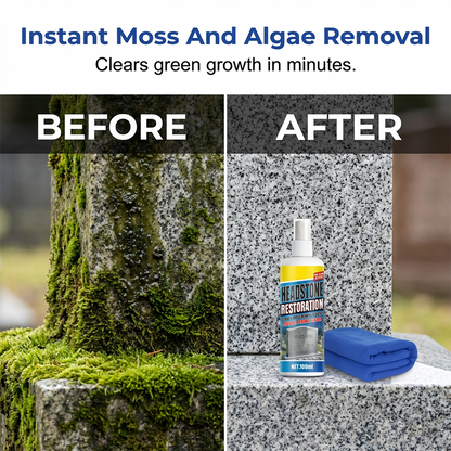 Headstone & Memorial Stone Cleaner – Cleaning & Restoration Spray