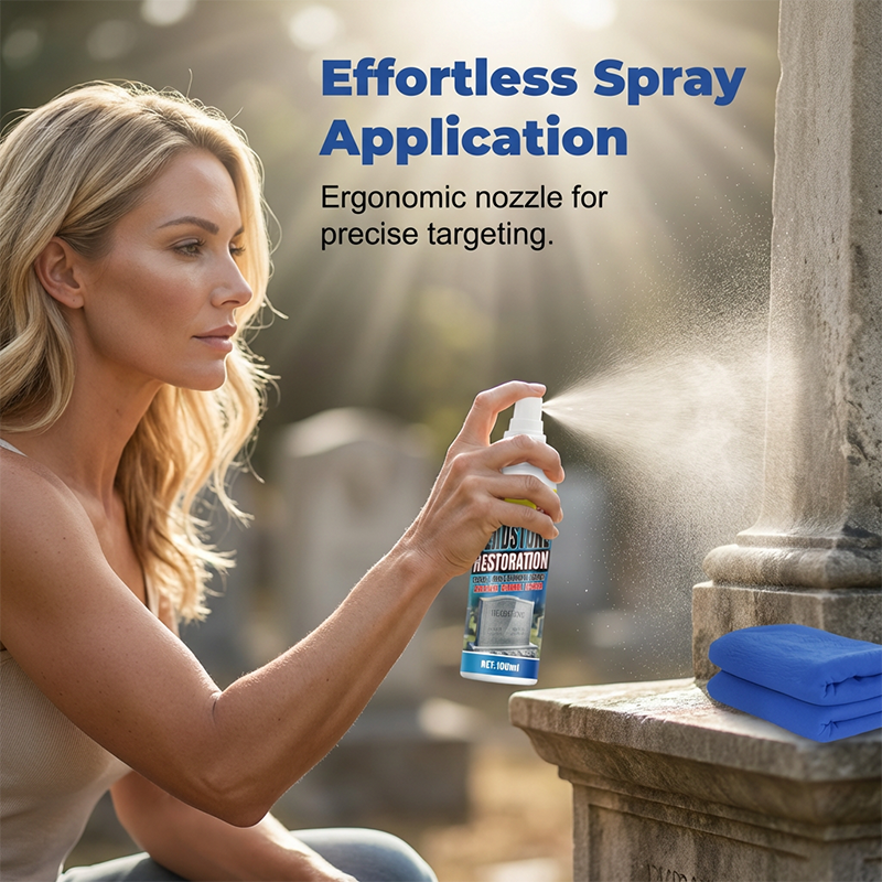 Headstone & Memorial Stone Cleaner – Cleaning & Restoration Spray