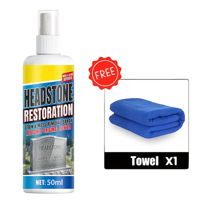 Headstone & Memorial Stone Cleaner – Cleaning & Restoration Spray