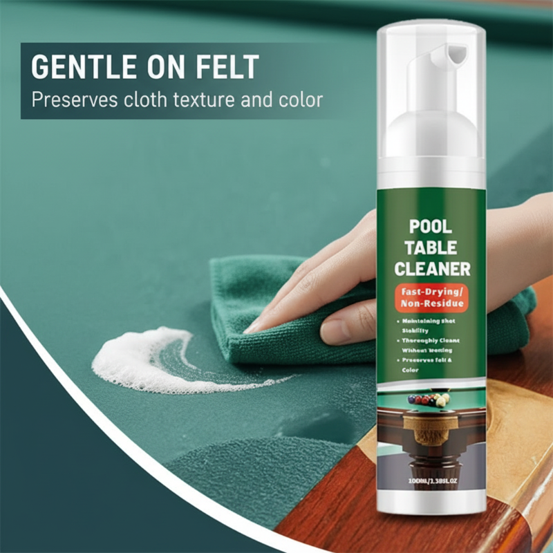 🎱🧽Fast‑Drying Pool Table Felt Cleaner –Quick dry, no residue. Back to the game in minutes! ✨💨