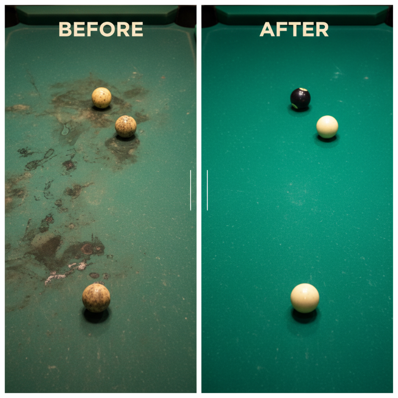 🎱🧽Fast‑Drying Pool Table Felt Cleaner –Quick dry, no residue. Back to the game in minutes! ✨💨