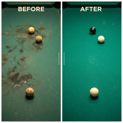 🎱🧽Fast‑Drying Pool Table Felt Cleaner –Quick dry, no residue. Back to the game in minutes! ✨💨