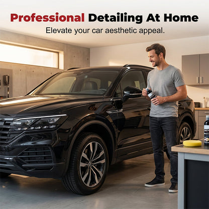 Car Plastic Restorer – Restore Faded Trim to a Rich, Dark Finish