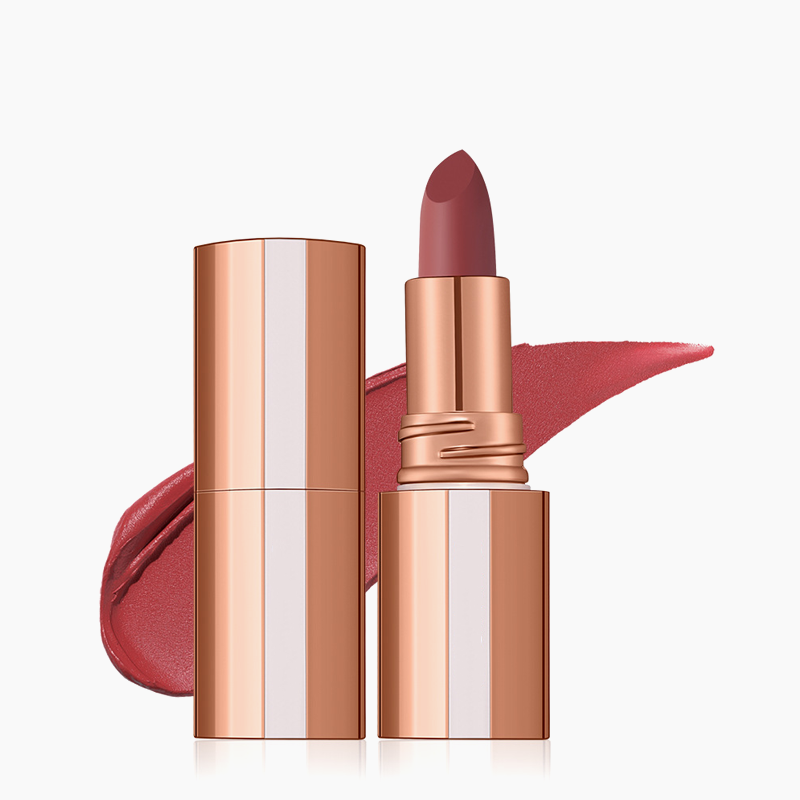 💋✨24H Long‑Lasting Matte Lipstick – Smudge‑proof, transfer‑resistant, vibrant colour. 👄🌹