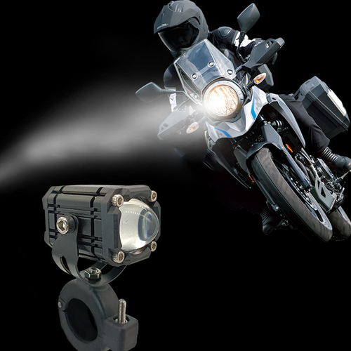 🎉🏍️ Universal Motorcycle LED Spotlights – Dual Beam & All-Weather Waterproof💡
