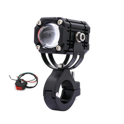 🎉🏍️ Universal Motorcycle LED Spotlights – Dual Beam & All-Weather Waterproof💡