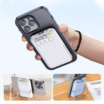 🔥Magnetic Power Bank With Stand & Cable
