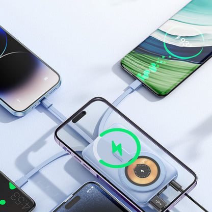 🔥Magnetic Power Bank With Stand & Cable