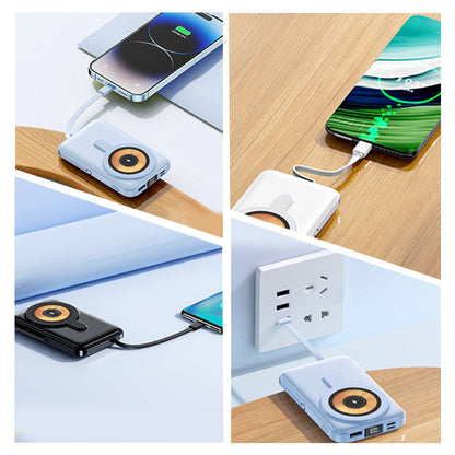 🔥Magnetic Power Bank With Stand & Cable