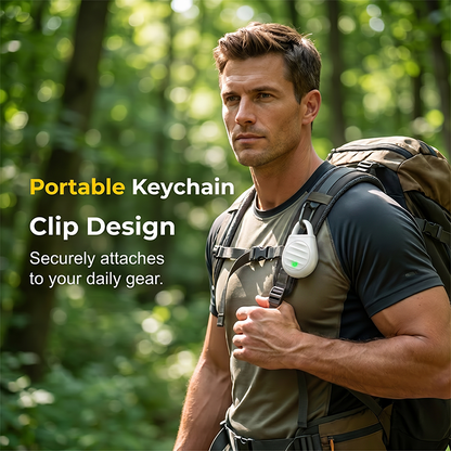 🐦 Keep Birds & Pests Away — Portable Ultrasonic Bird Repellent Keychain