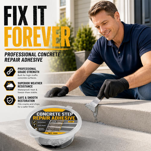 🧰🛠️ Concrete Step Repair Adhesive