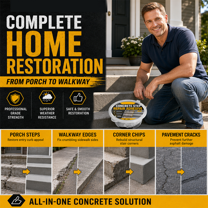 🧰🛠️ Concrete Step Repair Adhesive