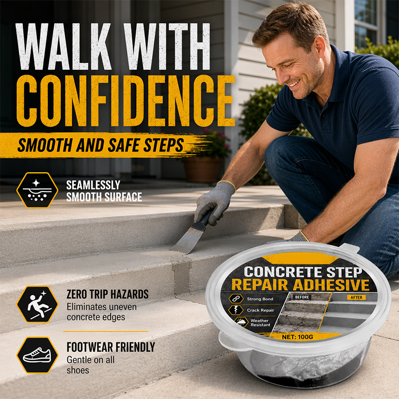 🧰🛠️ Concrete Step Repair Adhesive