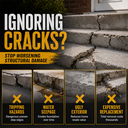 🧰🛠️ Concrete Step Repair Adhesive