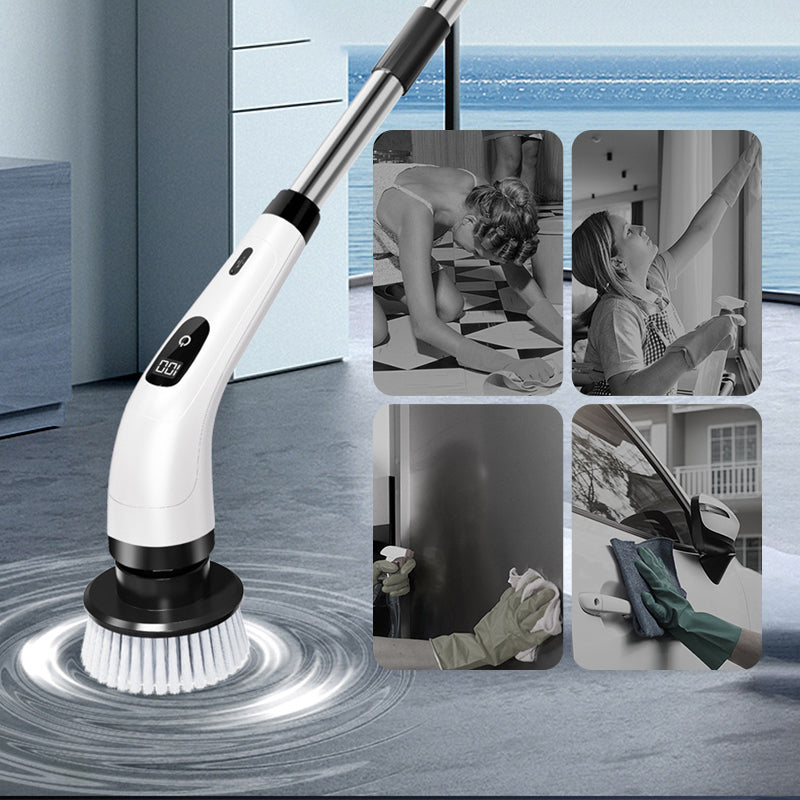 Electric Spin Scrubber, Cordless Bath Tub Power Scrubber